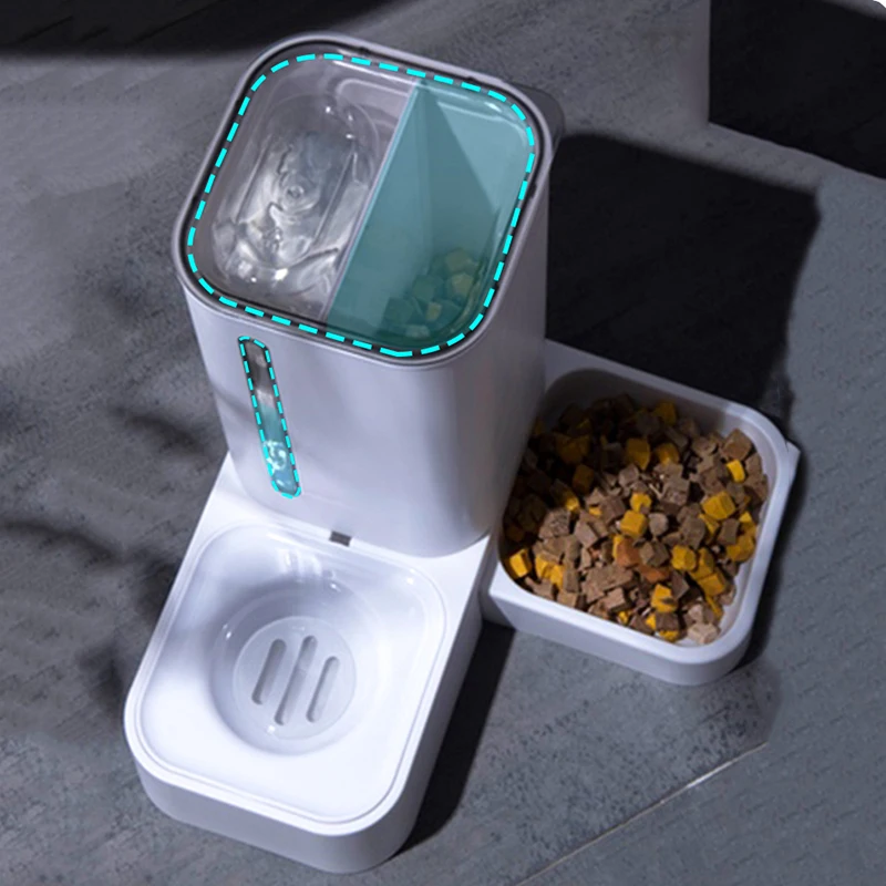 Cat Food Bowl Large Capacity Automatic Feeder For Cat and Dog Water Drinker and Feeder 2in1 Cat Food Water Dispenser Pet Items
Cat Food Bowl Large Capacity Automatic Feeder For Cat and Dog Water Drinker and Feeder 2in1 Cat Food Water Dispenser Pet Items