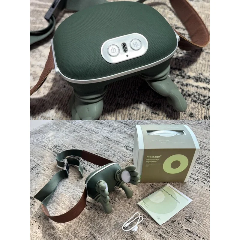 Портативный и эстетичный массажер для шеи для массажа шеи и спины
Портативный и эстетичный массажер для шеи для массажа шеи и спины