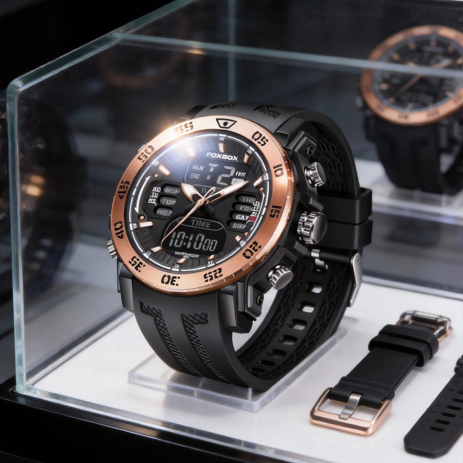2026 LIGE New Sport Mens Watches Military Waterproof Digital Clock Male Wristwatch Foxbox Top Brand Luxury Quartz Watch For Men
2026 LIGE New Sport Mens Watches Military Waterproof Digital Clock Male Wristwatch Foxbox Top Brand Luxury Quartz Watch For Men