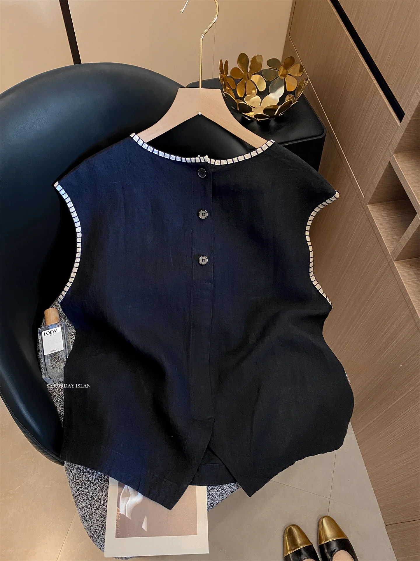 Ретро круглой жилет на пуговицах Ne Svel, женский новый летний утягивающий топ с высокой талией, свободный крой, повседневный жилет
Ретро круглой жилет на пуговицах Ne Svel, женский новый летний утягивающий топ с высокой талией, свободный крой, повседневный жилет