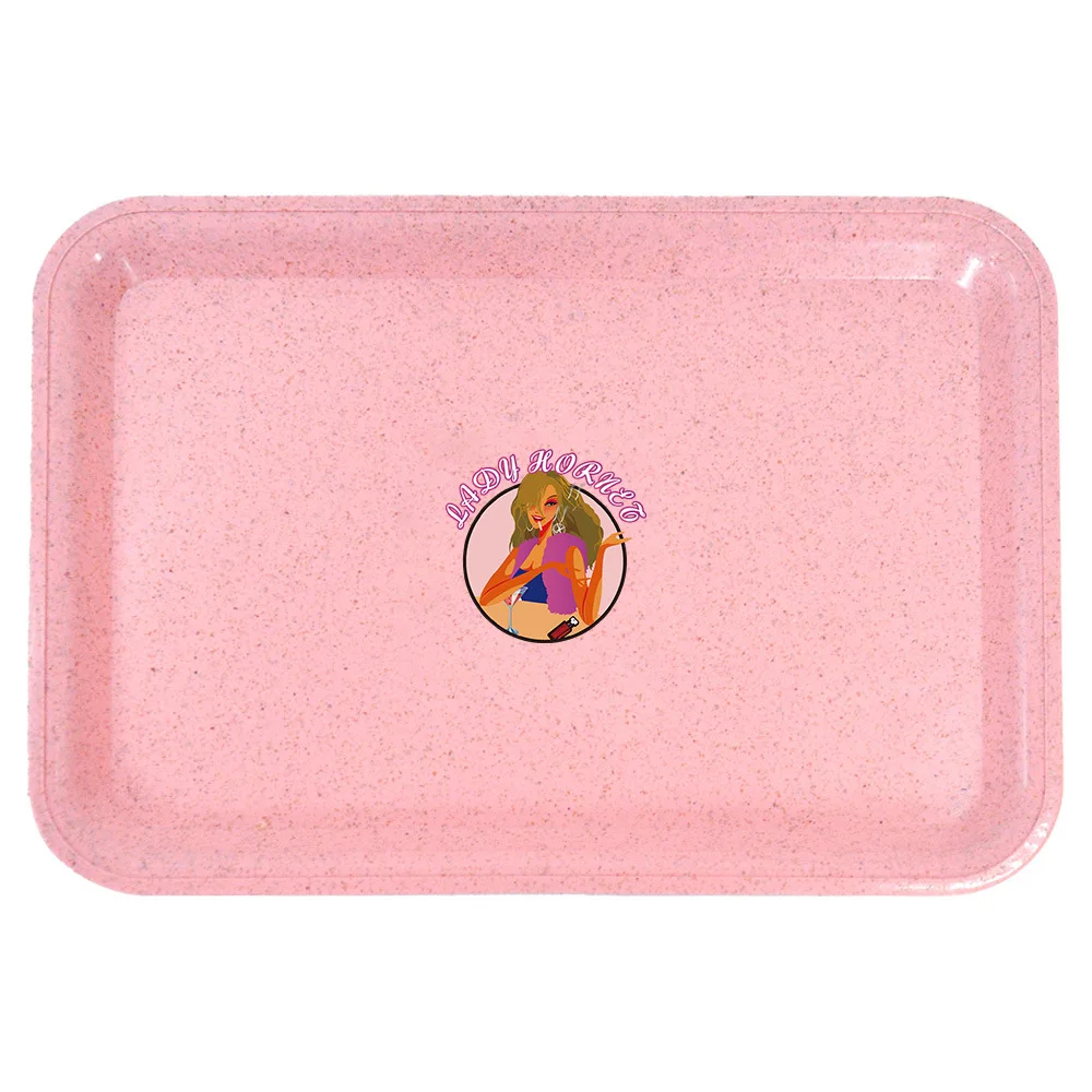 Lady Hornet Biodegradable Plastic Tobacco Rolling Tray for Smoking 18*12cm Portable Eco Cigarette Rolling Plate Smoke Accessory
Lady Hornet Biodegradable Plastic Tobacco Rolling Tray for Smoking 18*12cm Portable Eco Cigarette Rolling Plate Smoke Accessory