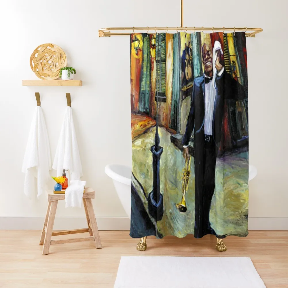 Louis Armstrong Jazz Shower Curtain Bathroom Shower For The Bathroom Waterproof Fabric Shower Curtain
Louis Armstrong Jazz Shower Curtain Bathroom Shower For The Bathroom Waterproof Fabric Shower Curtain