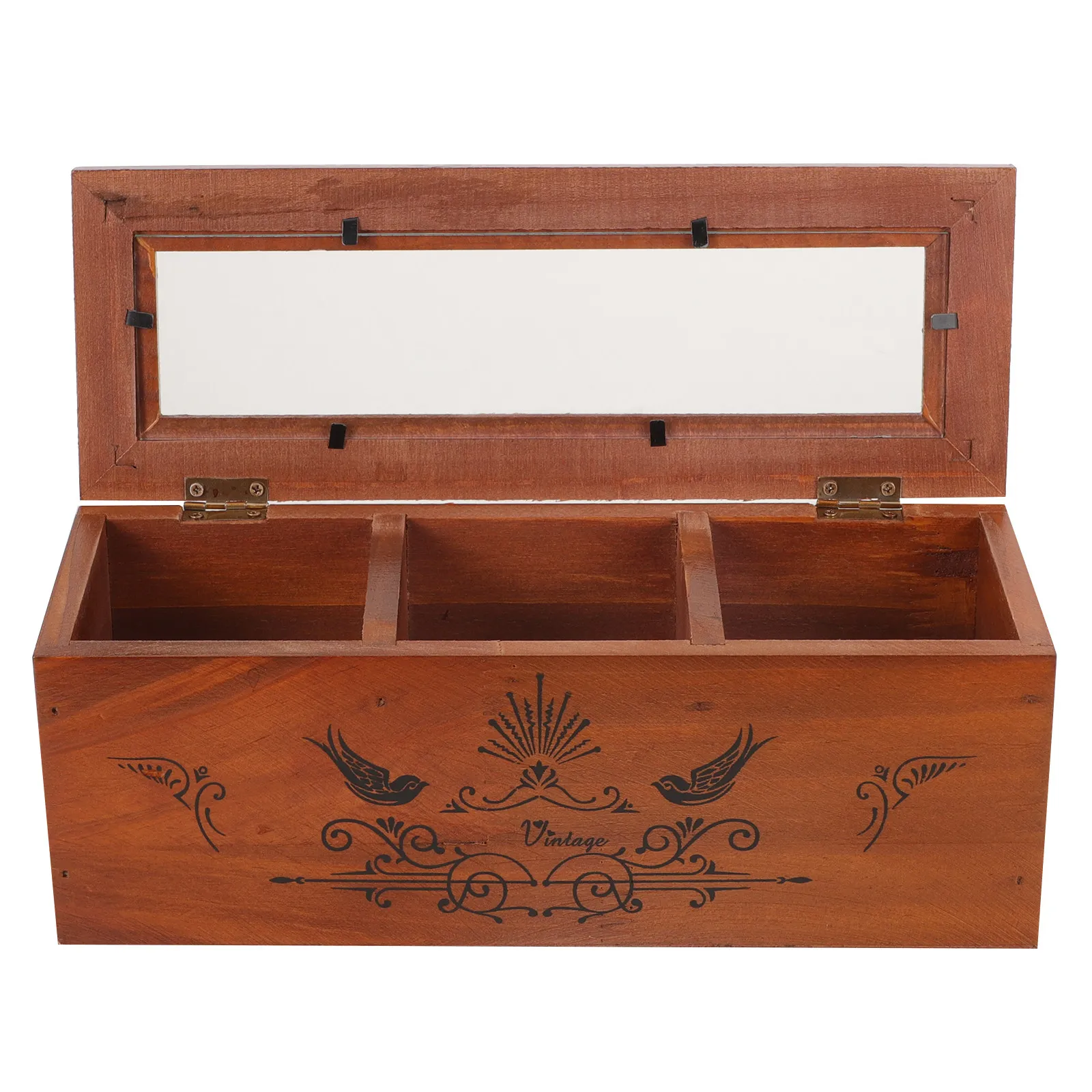 Wooden Jewelry Box Vintage Compartments Desktop Jewelry Storage Holder for Women Girlfriend Birthday Christmas Gift
Wooden Jewelry Box Vintage Compartments Desktop Jewelry Storage Holder for Women Girlfriend Birthday Christmas Gift