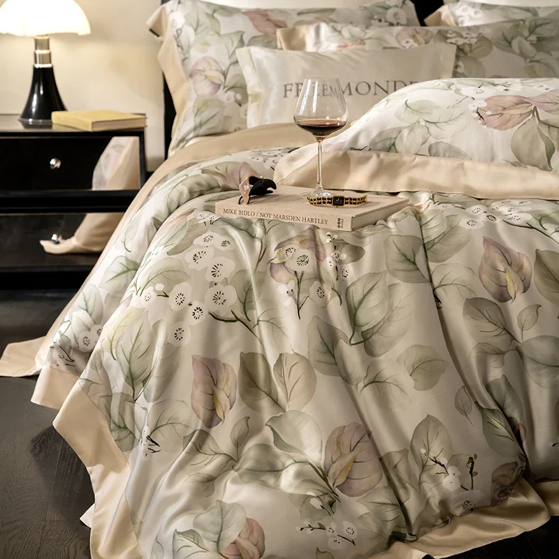 Svetanya 60s Lyocell Print Bedding Set King Queen Bed Linens Sheet Pillowcase Duvet Cover Underwear
Svetanya 60s Lyocell Print Bedding Set King Queen Bed Linens Sheet Pillowcase Duvet Cover Underwear