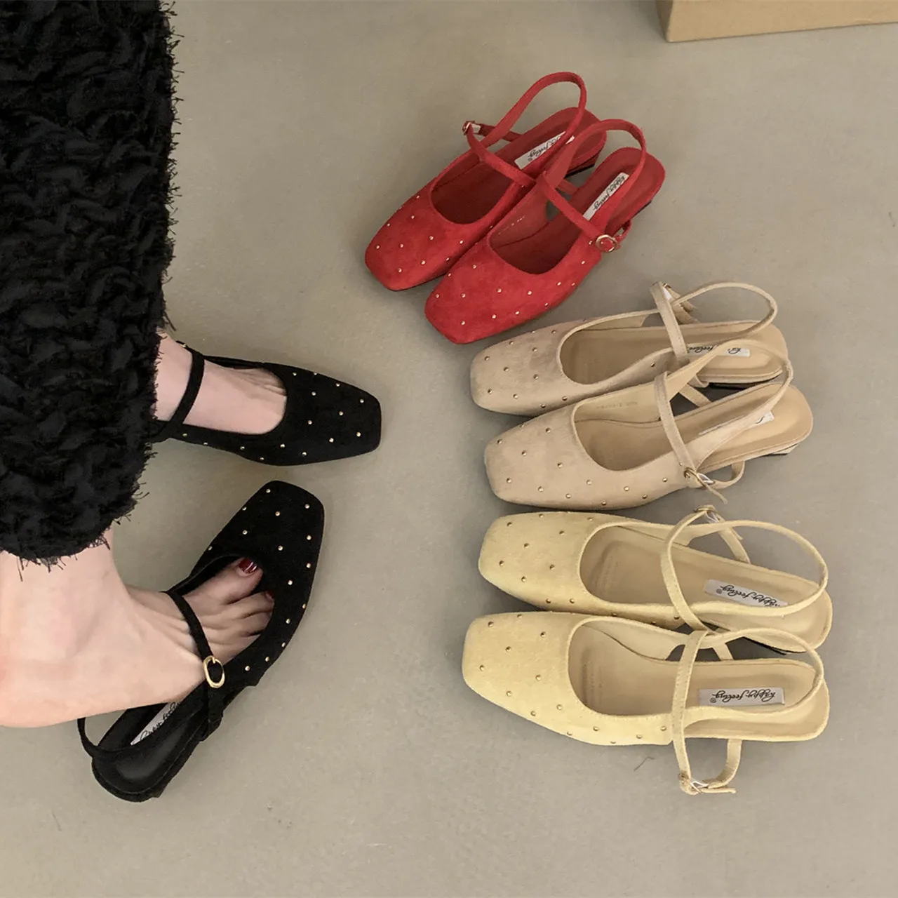 Bailamos Brand New Women Sandals Shallow Slip On Slingback Shoes Soft Casual Ladies Sandal Shoes Square Heel Dress Mules Shoes
Bailamos Brand New Women Sandals Shallow Slip On Slingback Shoes Soft Casual Ladies Sandal Shoes Square Heel Dress Mules Shoes