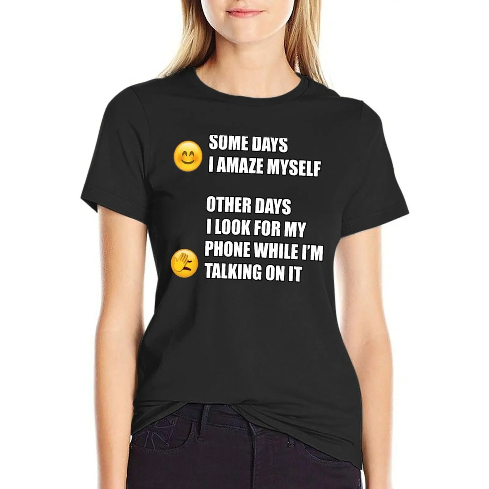 Some Days I Amaze Myself T-Shirt shirts graphic tees kawaii clothes graphics vintage clothes summer clothes for Women
Some Days I Amaze Myself T-Shirt shirts graphic tees kawaii clothes graphics vintage clothes summer clothes for Women