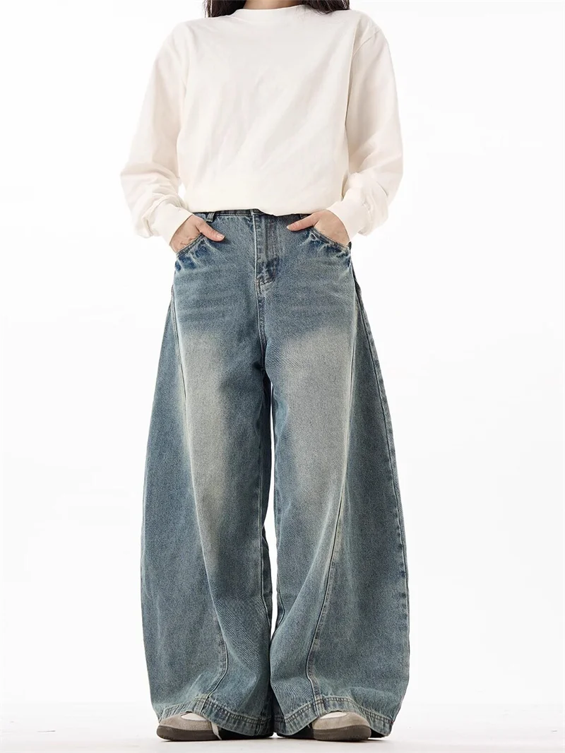 Retro American Washed Workwear Jeans Men's Heavy Straight High Street Casual Knife Pants Youth Trend Loose Straight Fit
Retro American Washed Workwear Jeans Men's Heavy Straight High Street Casual Knife Pants Youth Trend Loose Straight Fit