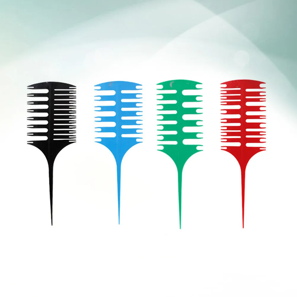 4Pcs Hair Dye Comb Professional Hair Coloring Tool Easy Apply Firm Handle Sectioning Hairdressing Comb Quick Dry
4Pcs Hair Dye Comb Professional Hair Coloring Tool Easy Apply Firm Handle Sectioning Hairdressing Comb Quick Dry