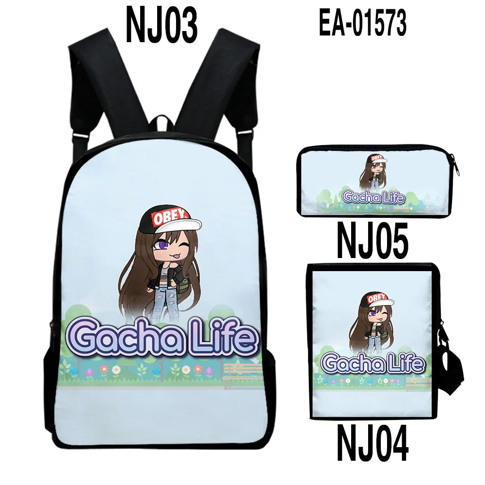 Creative Popular Gacha Life 3D Print 3pcs/Set pupil School Bags Laptop Daypack Backpack Inclined shoulder bag Pencil Case
Creative Popular Gacha Life 3D Print 3pcs/Set pupil School Bags Laptop Daypack Backpack Inclined shoulder bag Pencil Case