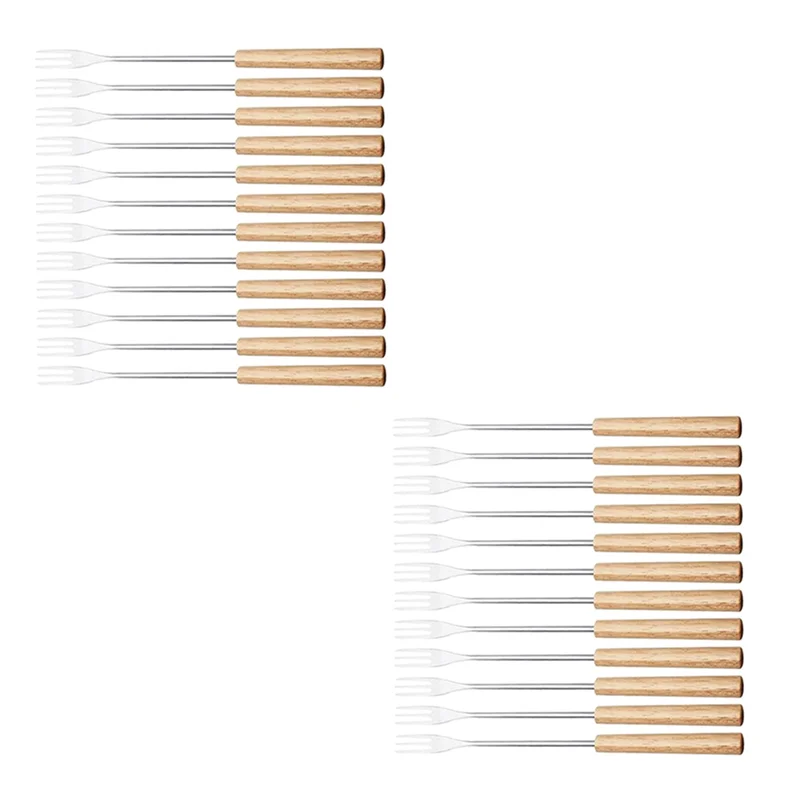 24Pcs Fondue Fork Grilling Set Muddler For Cocktails Set Reusable Fruit Forks Bbq Fork Dipping Ice Cream Fondue Forks
24Pcs Fondue Fork Grilling Set Muddler For Cocktails Set Reusable Fruit Forks Bbq Fork Dipping Ice Cream Fondue Forks