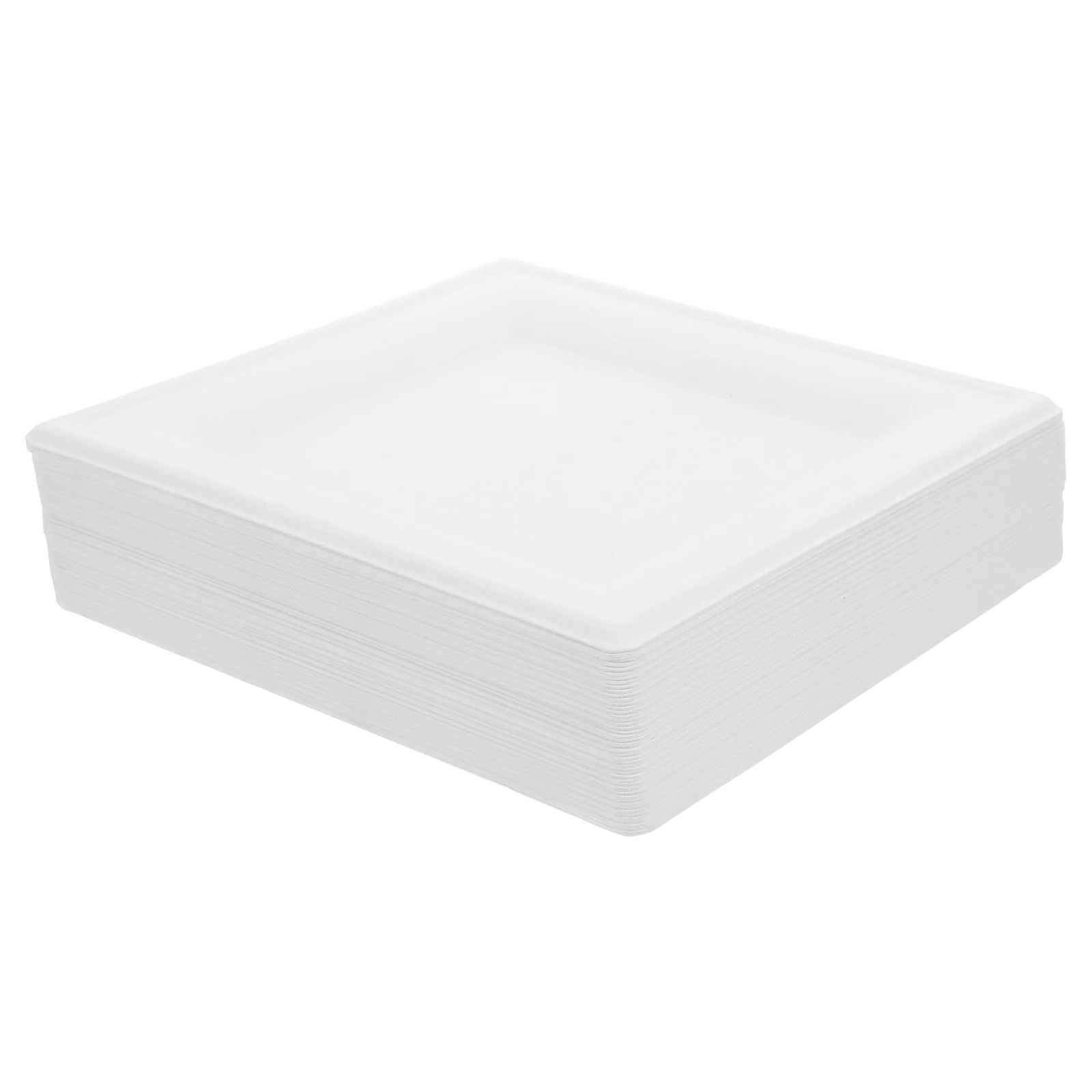 50Pcs Disposable Paper Plates 8 Inch Square White Thickened Hard Cardboard Party Wedding Serving Dishes Cake Plates Festival
50Pcs Disposable Paper Plates 8 Inch Square White Thickened Hard Cardboard Party Wedding Serving Dishes Cake Plates Festival