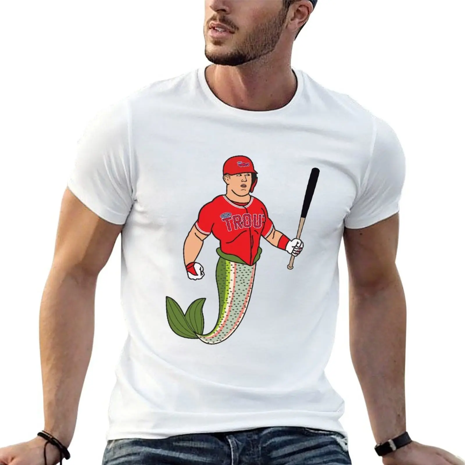 Mike as an actual Trout T-Shirt t shirts for man cotton funny men t shirt cotton 100% t shirts for man graphic vintage T-Shirt
Mike as an actual Trout T-Shirt t shirts for man cotton funny men t shirt cotton 100% t shirts for man graphic vintage T-Shirt