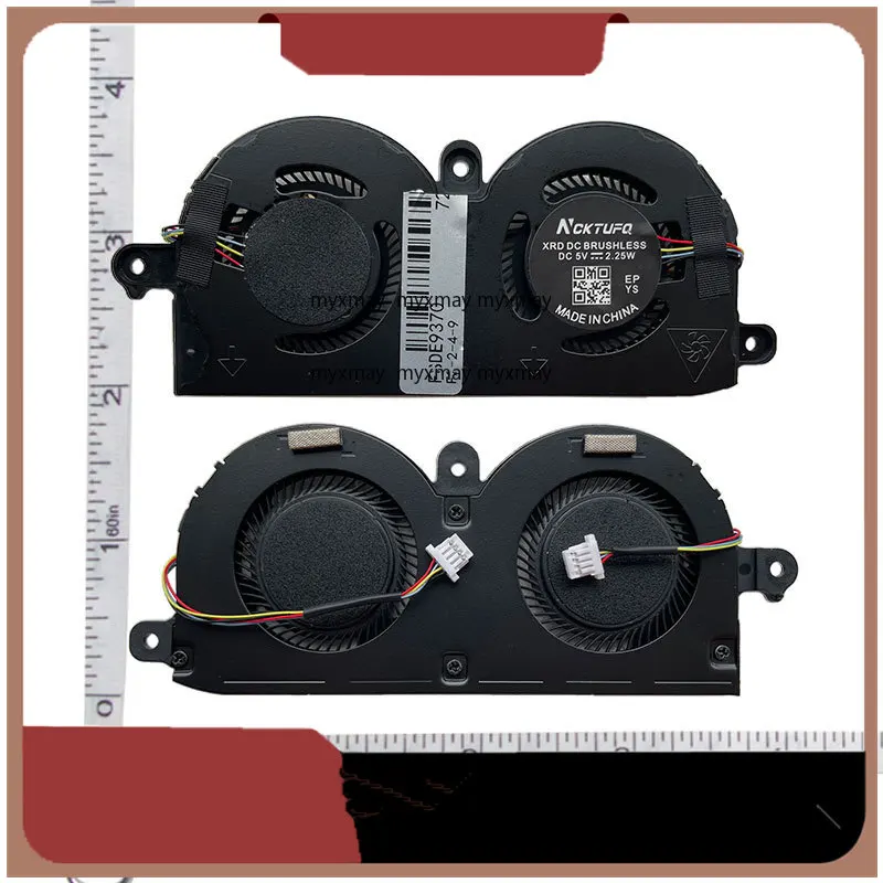 Laptop CPU Cooling Fan ND55C19 DC05V 0.40A -16M01 4PIN for Dell FOR XPS 13 9370 0980WH 980WH CN-0980WH
Laptop CPU Cooling Fan ND55C19 DC05V 0.40A -16M01 4PIN for Dell FOR XPS 13 9370 0980WH 980WH CN-0980WH