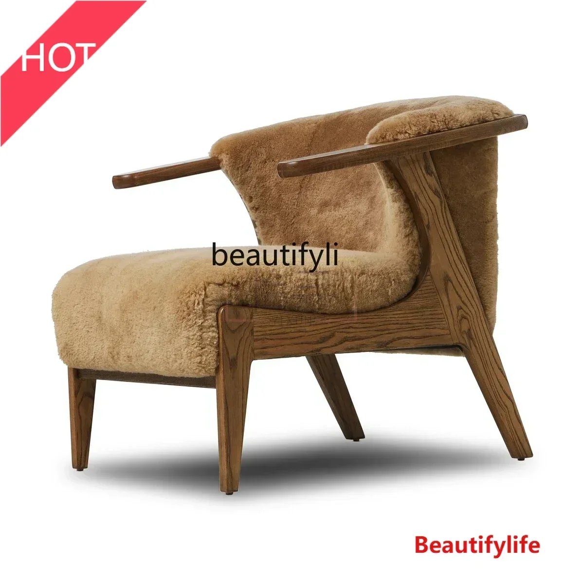 New style NN wind designer solid wood creative sofa chair living room leisure reception guests personalized negotiation single c
New style NN wind designer solid wood creative sofa chair living room leisure reception guests personalized negotiation single c