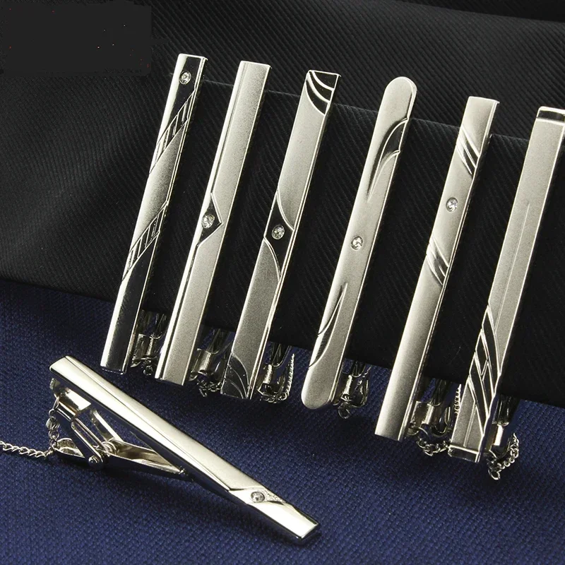 New Tie Clip Fashion Style 1PC Necktie Men Metal Simple Bar Clasp Practical Bowtie Clasp Tie Pin For Mens Gift Accessories
New Tie Clip Fashion Style 1PC Necktie Men Metal Simple Bar Clasp Practical Bowtie Clasp Tie Pin For Mens Gift Accessories