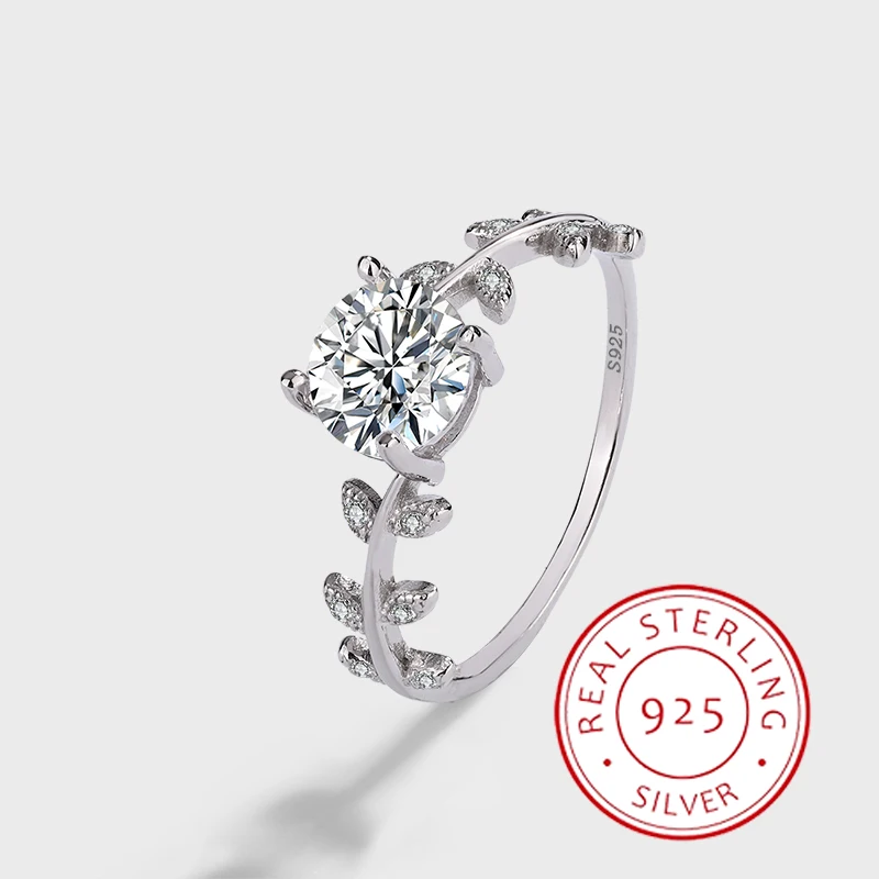 Fashionable and High-end Niche Design Authentic S925 Silver Fairy Leaf Branch Diamond Ring Ring
Fashionable and High-end Niche Design Authentic S925 Silver Fairy Leaf Branch Diamond Ring Ring