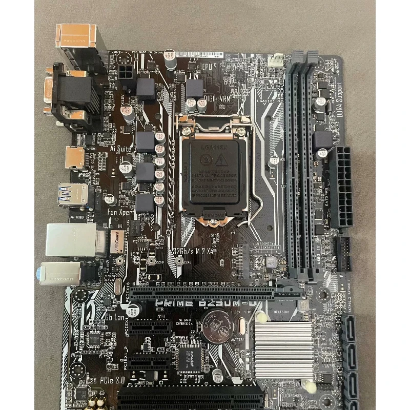 Материнская плата ASUS B250M-D LGA1151 с поддержкой процессоров Intel 6-го и 7-го поколений, PCIe, DDR4 для настольных ПК
Материнская плата ASUS B250M-D LGA1151 с поддержкой процессоров Intel 6-го и 7-го поколений, PCIe, DDR4 для настольных ПК