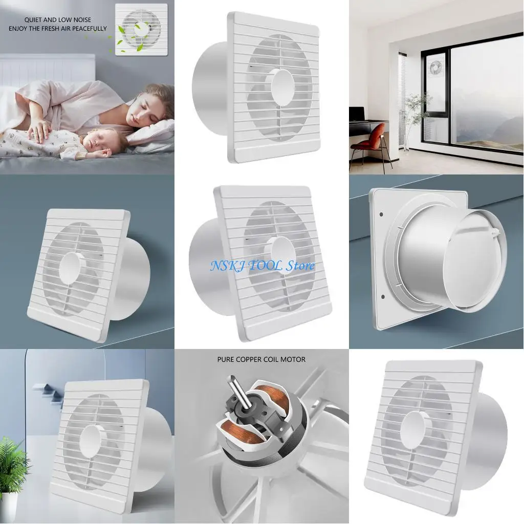 L8RC Quiet 34dB Bathroom Exhaust Fan Humidity Activated Auto Ventilation Splashproof
L8RC Quiet 34dB Bathroom Exhaust Fan Humidity Activated Auto Ventilation Splashproof