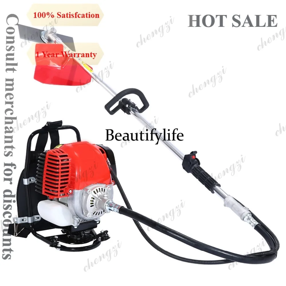 M81 Four-stroke Backpack Mini Multi-functional Agricultural Soil Loosening and Weeding Machine for Home Use.
M81 Four-stroke Backpack Mini Multi-functional Agricultural Soil Loosening and Weeding Machine for Home Use.