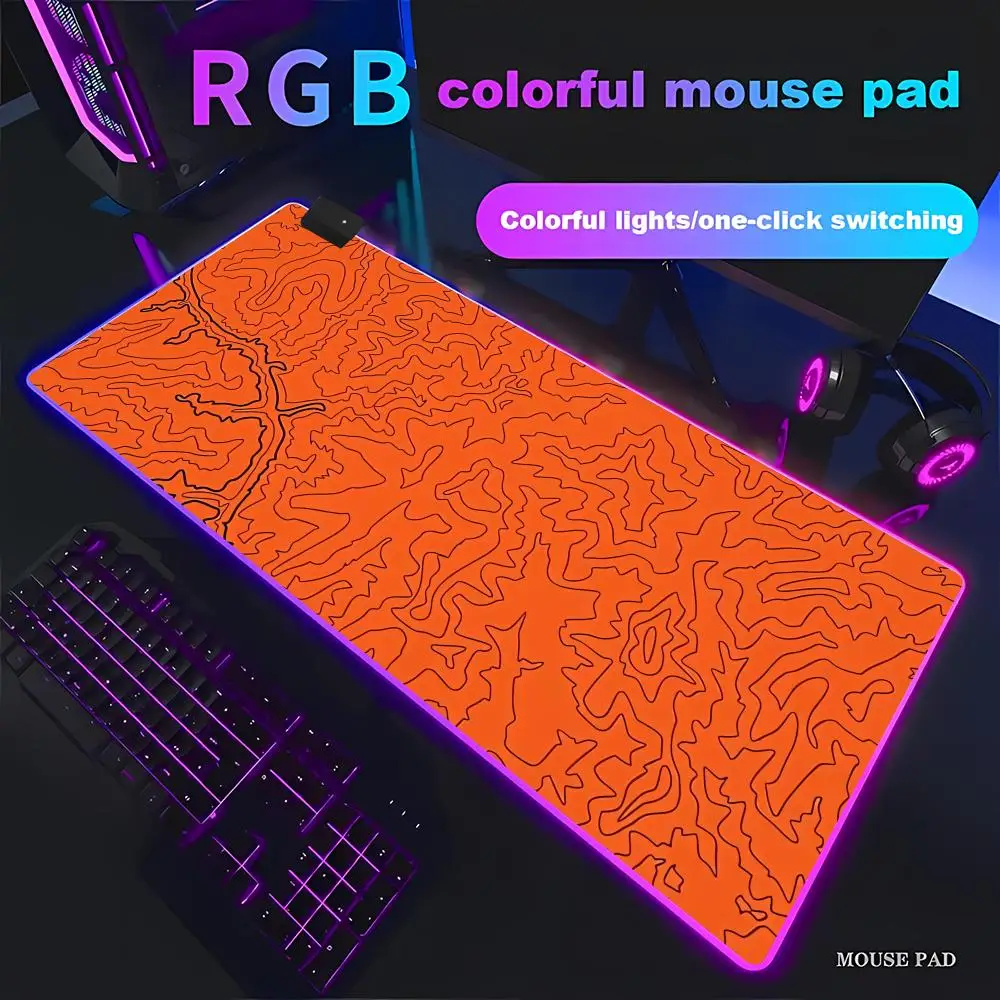 HYBXAXC Abstract Contour Line Mouse Pad Non-Slip Desk for Minimalist Office & RGB Gaming Pad HD Gamer LED Light XXL PC Computer
HYBXAXC Abstract Contour Line Mouse Pad Non-Slip Desk for Minimalist Office & RGB Gaming Pad HD Gamer LED Light XXL PC Computer