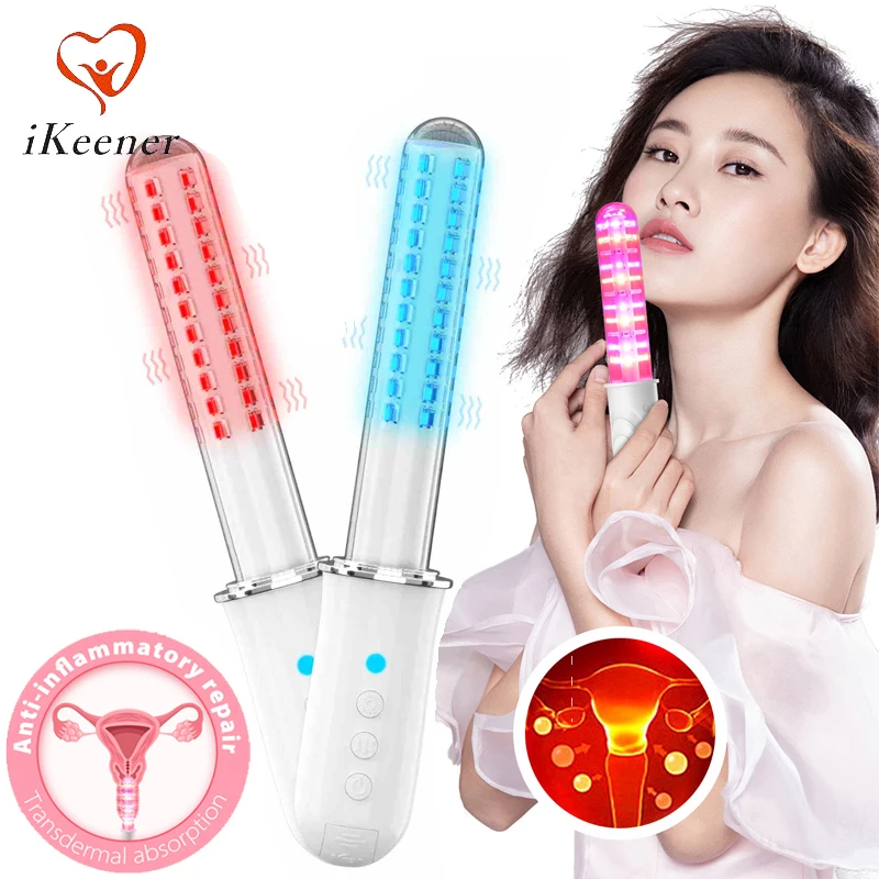Female Vaginal Tighten Red Blue Light Therapy 3 Level Massage Wand 136pcs 465 630nm Light Treatment Relax Device for Vaginitis
Female Vaginal Tighten Red Blue Light Therapy 3 Level Massage Wand 136pcs 465 630nm Light Treatment Relax Device for Vaginitis