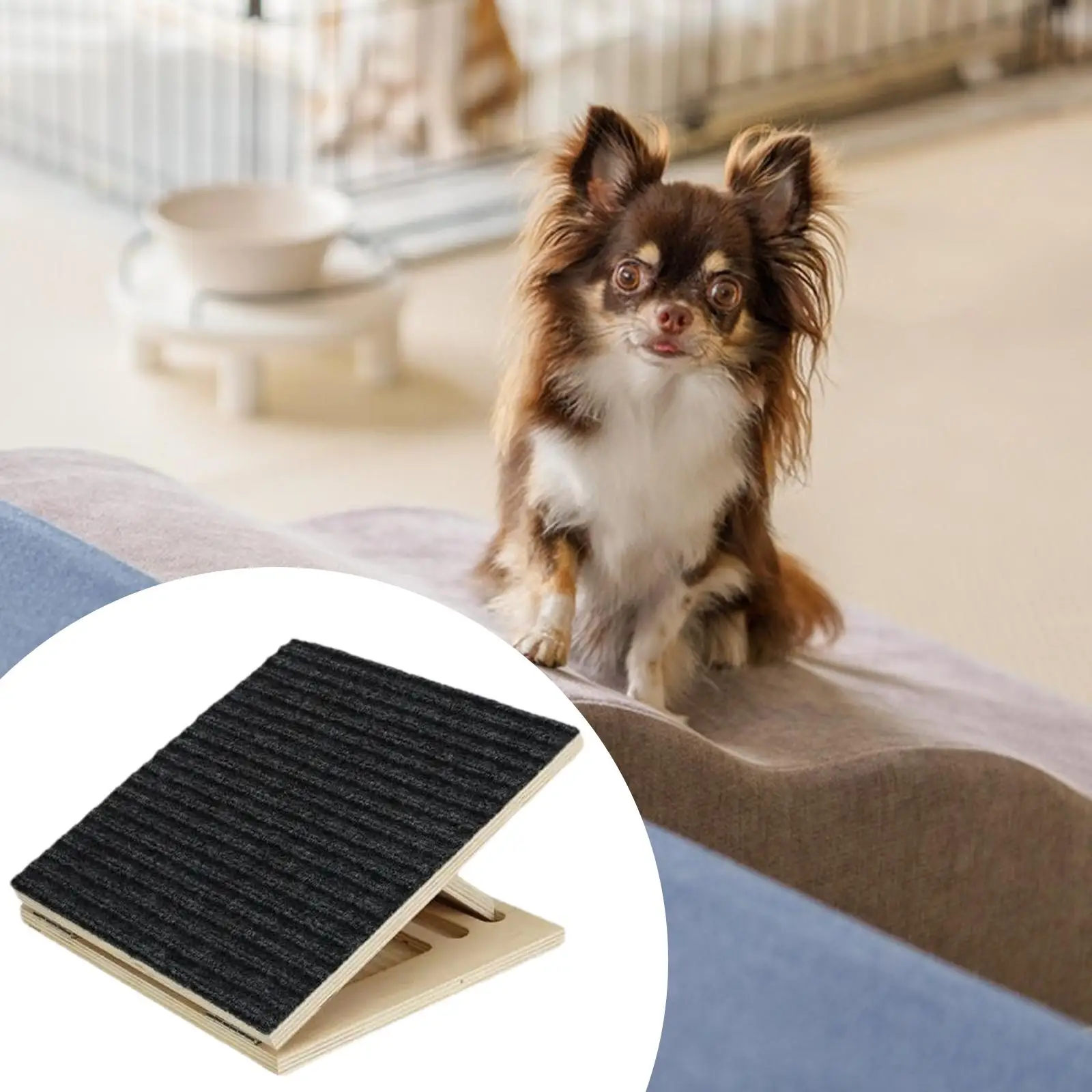 Adjustable Dog Ramp Wood Non Slip Pet Stair Portable Step Ladder for Small Dogs Cat Elderly Pets Indoor Bed Sofa Climbing
Adjustable Dog Ramp Wood Non Slip Pet Stair Portable Step Ladder for Small Dogs Cat Elderly Pets Indoor Bed Sofa Climbing