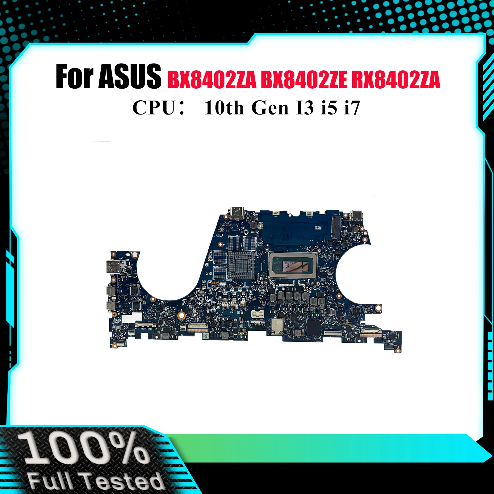 UX8402ZA Материнская плата для ноутбука ASUS RX8402ZA UX840ZA BX8402ZE BX8402ZA UX840ZC UX840ZE UX8402 Материнская плата с 10-го поколения I3 i5 i7
UX8402ZA Материнская плата для ноутбука ASUS RX8402ZA UX840ZA BX8402ZE BX8402ZA UX840ZC UX840ZE UX8402 Материнская плата с 10-го поколения I3 i5 i7