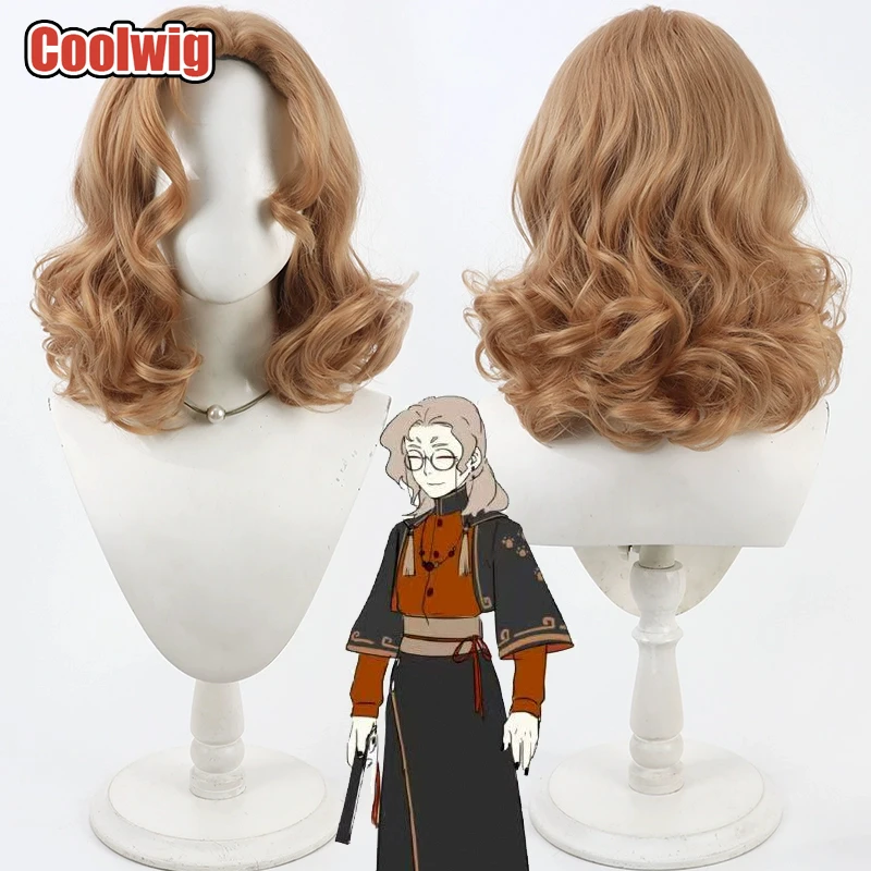 Coolwig Synthetic Hair Katsuru Cosplay Wigs The Legend of Luo Xiaohei 2 Katsuru 35cm Short Wavy Light Brown Wig Heat Resistant
Coolwig Synthetic Hair Katsuru Cosplay Wigs The Legend of Luo Xiaohei 2 Katsuru 35cm Short Wavy Light Brown Wig Heat Resistant