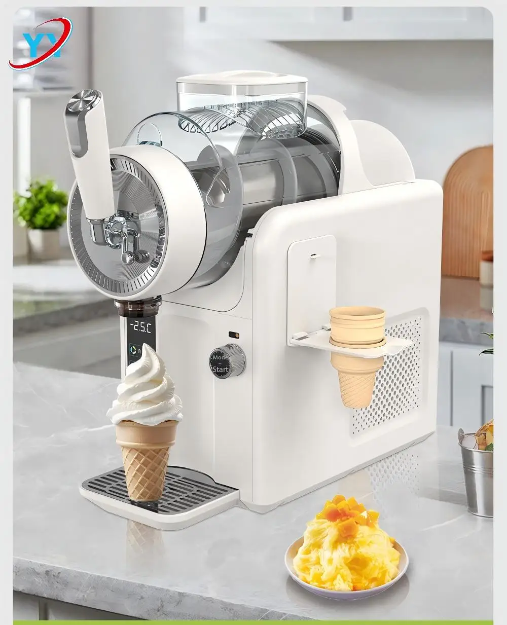 110V/220V Portable Slush Machine, Multi-Mode Frozen Beverage Maker For Home Use
110V/220V Portable Slush Machine, Multi-Mode Frozen Beverage Maker For Home Use