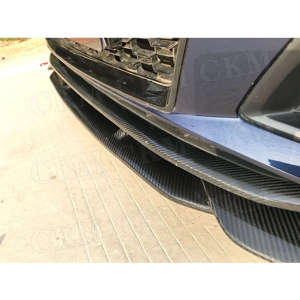 Dry Carbon Fiber Front Extension Chin Front Bumper Lip Spoiler For Audi A4 Sline Sport S4 Sedan B10 2019 2020 FRP Car Styling
Dry Carbon Fiber Front Extension Chin Front Bumper Lip Spoiler For Audi A4 Sline Sport S4 Sedan B10 2019 2020 FRP Car Styling