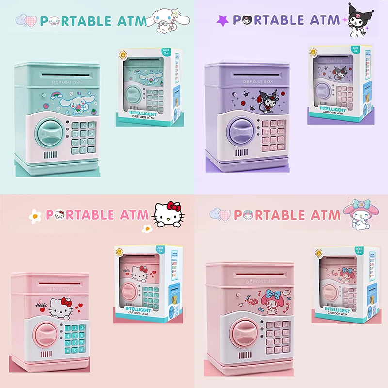 Hello Kitty Cartoon Piggy Bank Sanrio Girl Heart Kawaii My Melody Cinnamoroll Kuromi Night Light Storage Storage Birthday Gift
Hello Kitty Cartoon Piggy Bank Sanrio Girl Heart Kawaii My Melody Cinnamoroll Kuromi Night Light Storage Storage Birthday Gift