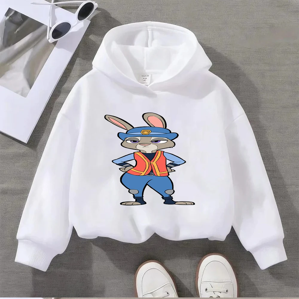 Disney Women's Cartoon Rabbit Police Officer Print Hoodie Casual Long Sleeve Pullover Sweatshirt for Teens
Disney Women's Cartoon Rabbit Police Officer Print Hoodie Casual Long Sleeve Pullover Sweatshirt for Teens