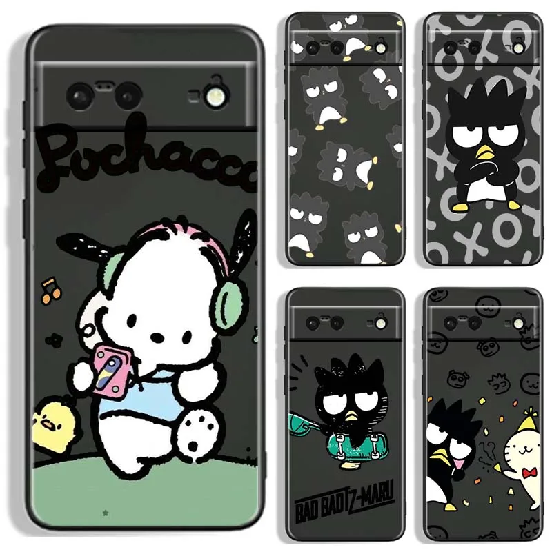 Sanrio Bad Badtz-Maru Cartoon Phone Case For Google Pixel 9a 9 8A 8 7 7A 6 6A Pro XL 2024 5G Black Soft TPU Silicone Cover
Sanrio Bad Badtz-Maru Cartoon Phone Case For Google Pixel 9a 9 8A 8 7 7A 6 6A Pro XL 2024 5G Black Soft TPU Silicone Cover