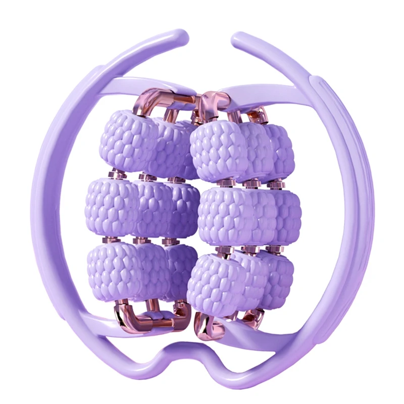 1 Piece Clamp Leg Massager, Wheels Muscle Roller Massager Purple With 18 Wheels 360 Degree Leg Neck Muscle Hand Arm Relaxer
1 Piece Clamp Leg Massager, Wheels Muscle Roller Massager Purple With 18 Wheels 360 Degree Leg Neck Muscle Hand Arm Relaxer