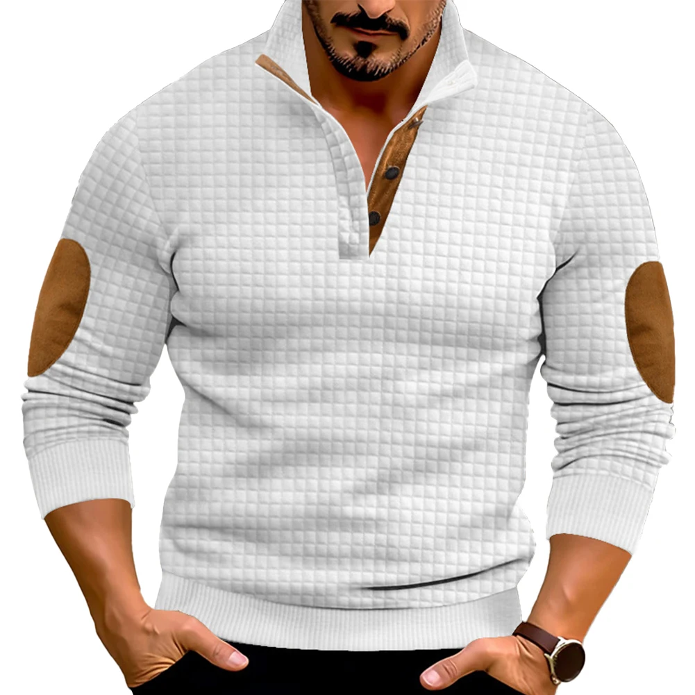 Fashion Men\\'s Stand Collar Sweatshirts Hoodie Long Sleeve Baggy Casual Outdoor Sports Plaid Pullovers Man Tops
Fashion Men\\'s Stand Collar Sweatshirts Hoodie Long Sleeve Baggy Casual Outdoor Sports Plaid Pullovers Man Tops