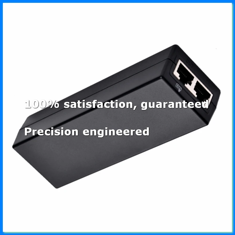 2.5Gigabit POE Injector 100/1000Mbps/1G/2.5G for IEEE802.3af/At Active Power Supply for POE Device Output 54V EU PLUG-ABAM
2.5Gigabit POE Injector 100/1000Mbps/1G/2.5G for IEEE802.3af/At Active Power Supply for POE Device Output 54V EU PLUG-ABAM