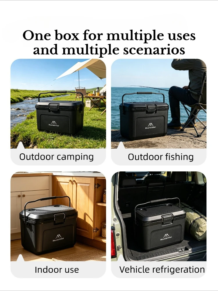 MOUNTAINHIKER Camping Ice Box 25L Portable Large Capacity Car Refrigerator Food Barbecue Cold Storage Outdoor Beach Fishing BBQ
MOUNTAINHIKER Camping Ice Box 25L Portable Large Capacity Car Refrigerator Food Barbecue Cold Storage Outdoor Beach Fishing BBQ