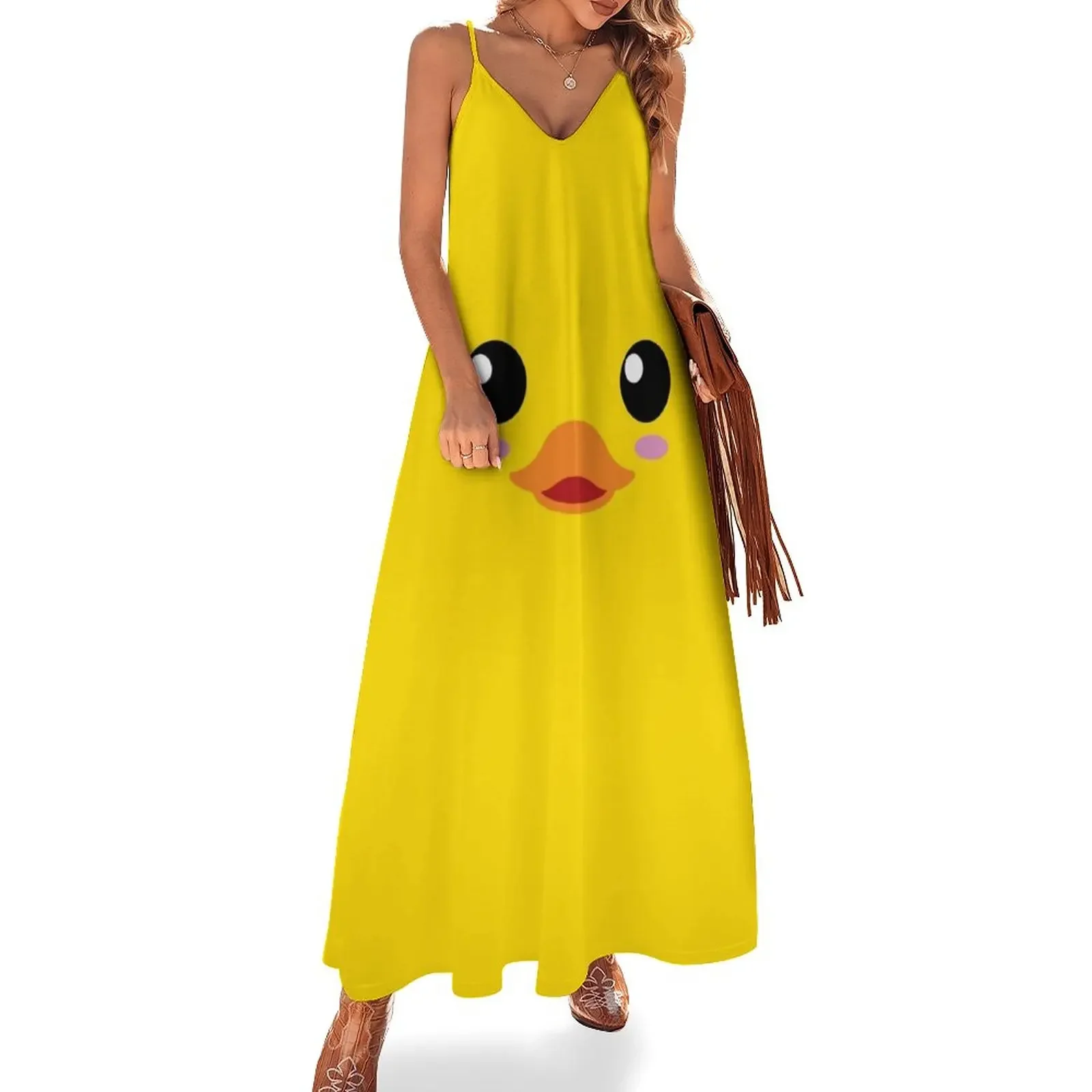 Baby duck (Baby Duck) Sleeveless Dress summer women's dress 2025 Long dresses Evening gown Summer dresses for women
Baby duck (Baby Duck) Sleeveless Dress summer women's dress 2025 Long dresses Evening gown Summer dresses for women
