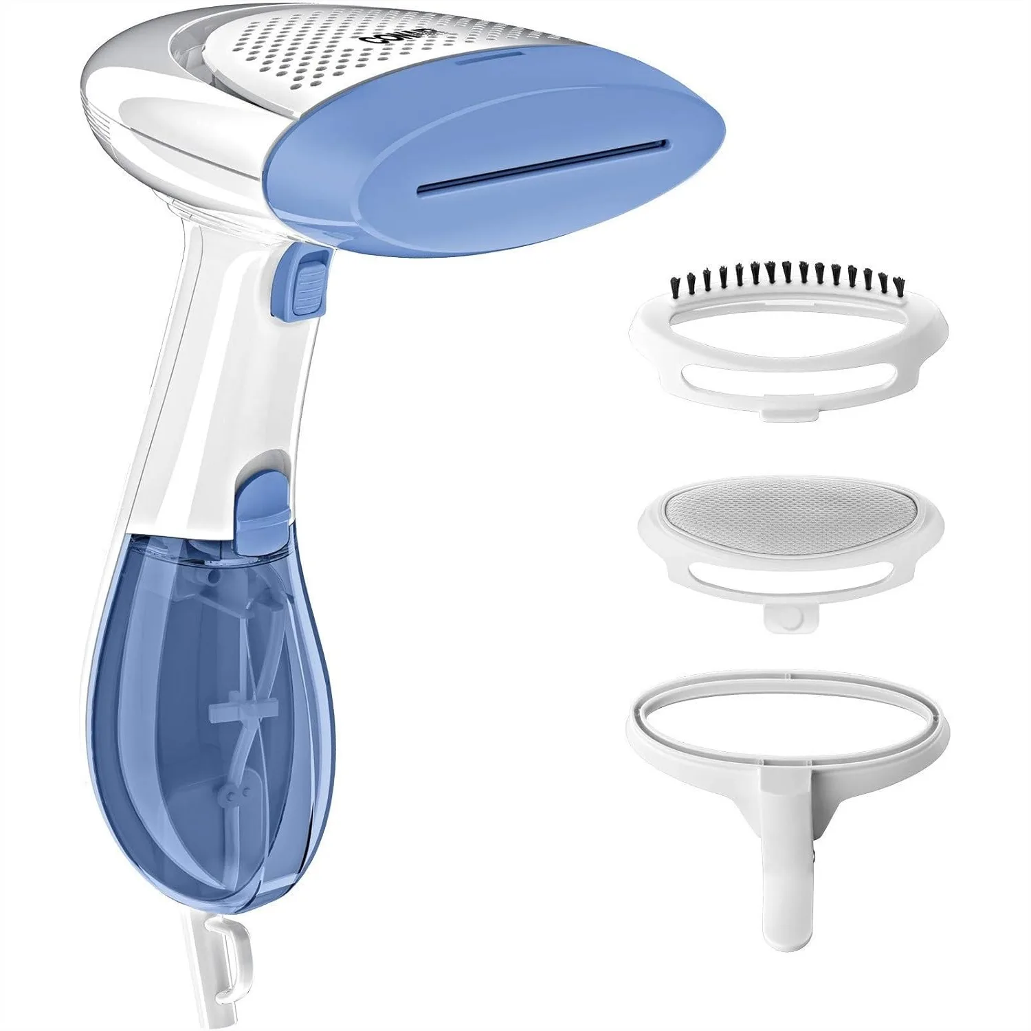 Handheld Garment Steamer for Clothes, ExtremeSteam 1200W Portable Steamer with Dual Heat, White/Blue
Handheld Garment Steamer for Clothes, ExtremeSteam 1200W Portable Steamer with Dual Heat, White/Blue