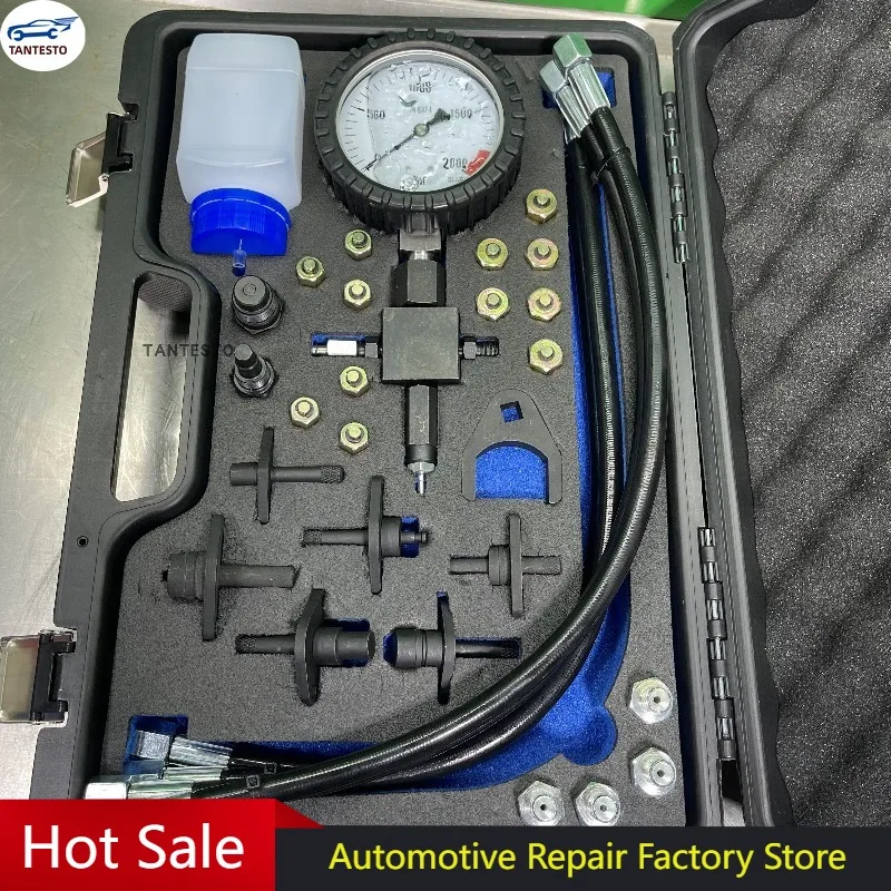 Automotive Diesel Common Rail Pressure Testing Tool Carbon Steel on-board Fuel Return Circuit Tester
Automotive Diesel Common Rail Pressure Testing Tool Carbon Steel on-board Fuel Return Circuit Tester