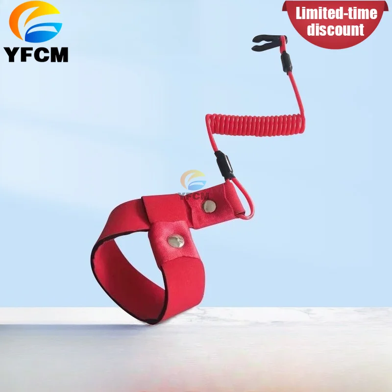 Kill Switch Safety Lanyard for Jet Ski Boat Outboard Motor Emergency Engine Cut Off Cord Tether
Kill Switch Safety Lanyard for Jet Ski Boat Outboard Motor Emergency Engine Cut Off Cord Tether