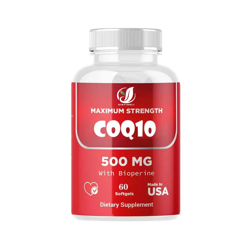 CoQ10 500mg - Cell Energy Production Support - Bioperine Has The Best Absorption Effect, with 60 Soft Capsules
CoQ10 500mg - Cell Energy Production Support - Bioperine Has The Best Absorption Effect, with 60 Soft Capsules