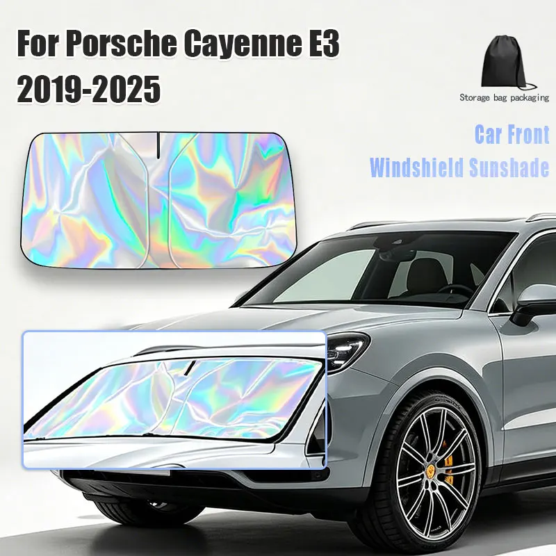 For Porsche Cayenne E3 2019-2025 Car Windshield Sunshade Cover Front Window Sun Shade Visor Auto Interior UV Protection
For Porsche Cayenne E3 2019-2025 Car Windshield Sunshade Cover Front Window Sun Shade Visor Auto Interior UV Protection