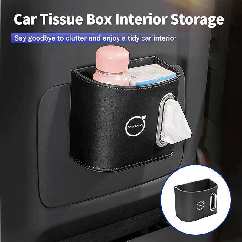 Car Tissue Box Seat Back Storage Bag Backseat Organizer Cup Holder For Volvo XC60 XC90 C30 V40 V60 V90 S40 S60 S80 S90 S80L
Car Tissue Box Seat Back Storage Bag Backseat Organizer Cup Holder For Volvo XC60 XC90 C30 V40 V60 V90 S40 S60 S80 S90 S80L