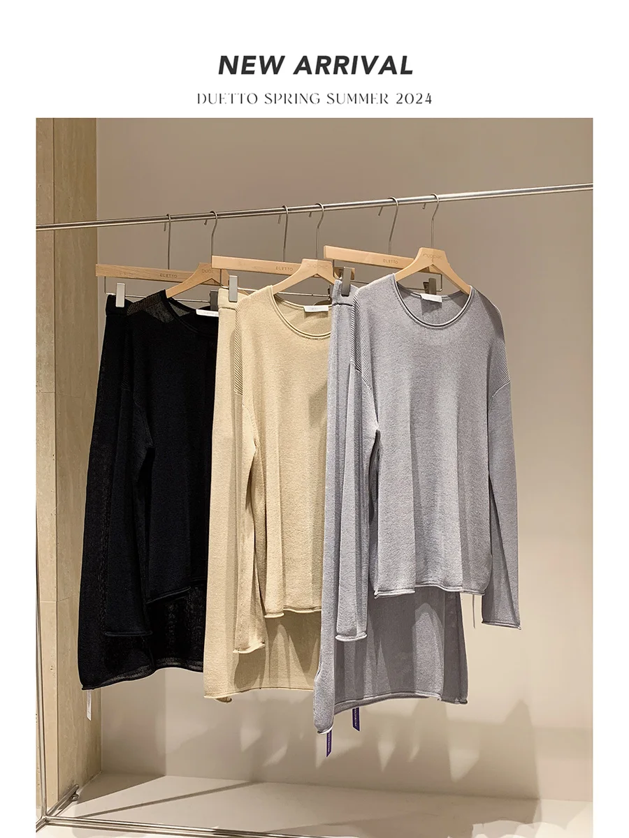 Duetto Summer Luxury Lazy Knitted Set Acetate AirCozy Comfortable Fashion Women's Ensemble for Ages 25-35
Duetto Summer Luxury Lazy Knitted Set Acetate AirCozy Comfortable Fashion Women's Ensemble for Ages 25-35