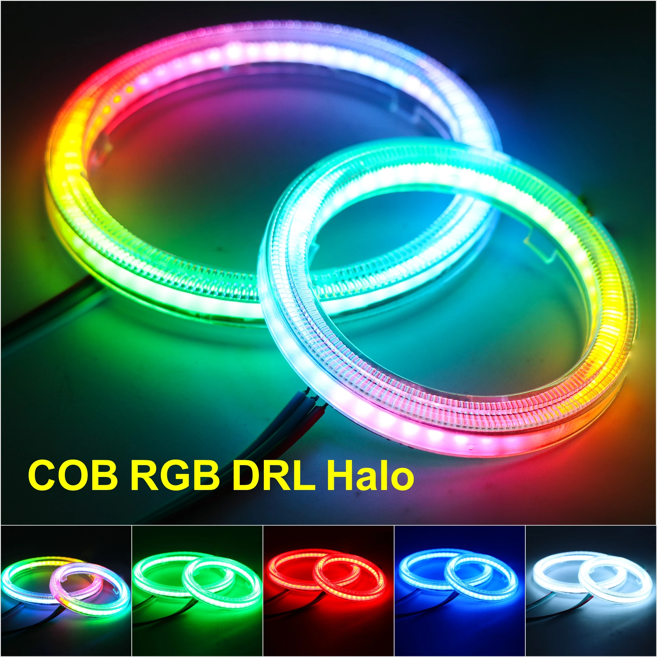 Car Headlight COB Angel Eyes Halo Rings Daytime Running Lights Fog Lights Retrofit Accessories COB Halo Rings Fog Lights COB LED
Car Headlight COB Angel Eyes Halo Rings Daytime Running Lights Fog Lights Retrofit Accessories COB Halo Rings Fog Lights COB LED