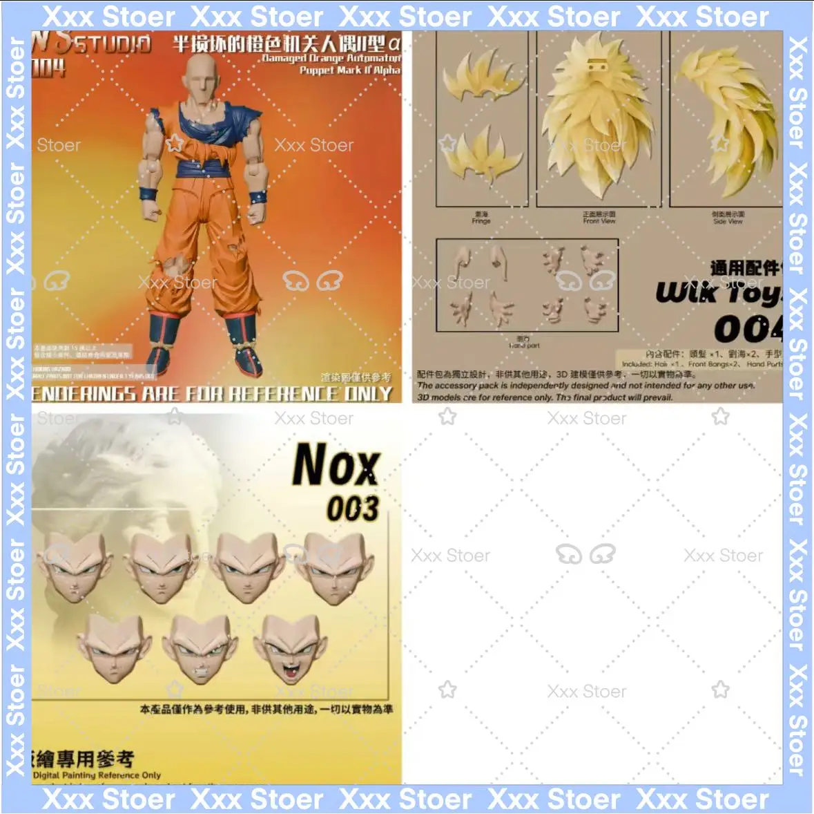 Ready To Ship Super Saiyan 3 Goku Damaged Ver. NS Studio Damaged Orange Mechanic Puppet Model II Α/β Toys Gifts Collectibles
Ready To Ship Super Saiyan 3 Goku Damaged Ver. NS Studio Damaged Orange Mechanic Puppet Model II Α/β Toys Gifts Collectibles
