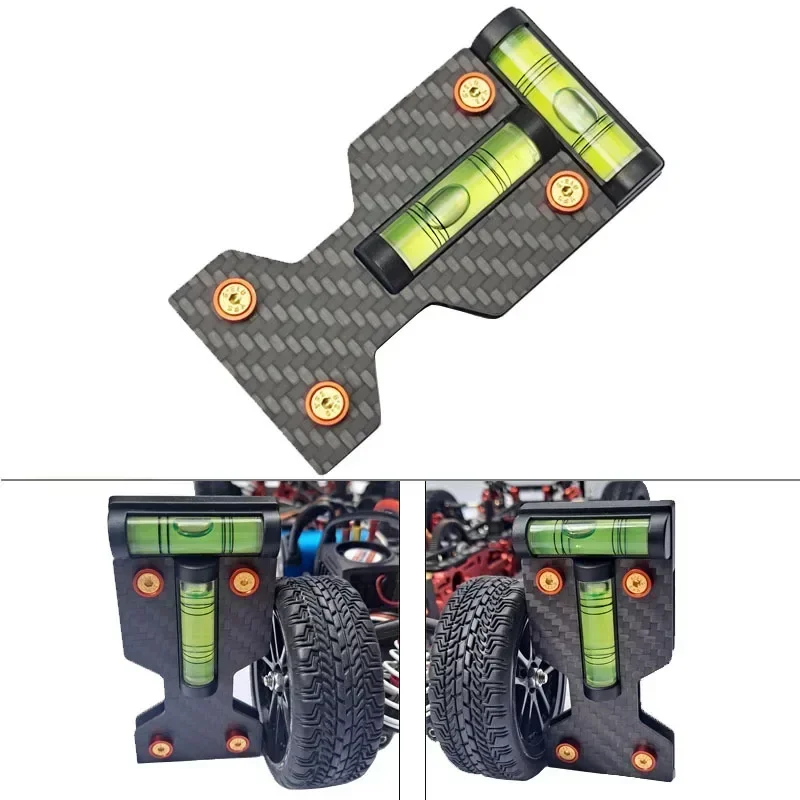 Carbon fiber level Measure Tools Adjusting RC Car Height & Wheel Rim Alignment For Car Truck
Carbon fiber level Measure Tools Adjusting RC Car Height & Wheel Rim Alignment For Car Truck