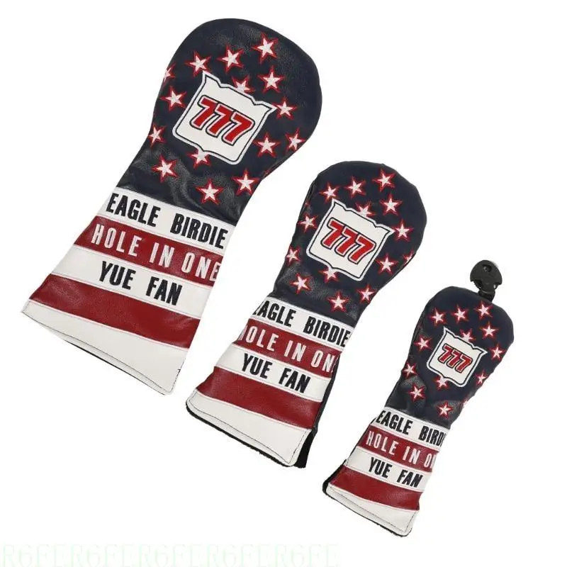 R6FE 3Pcs Waterproofs Golfs Headcover PU Leather Golfs Club Head Cover Star Pattern Fairway Wood Head Cover Golfs Accessories
R6FE 3Pcs Waterproofs Golfs Headcover PU Leather Golfs Club Head Cover Star Pattern Fairway Wood Head Cover Golfs Accessories