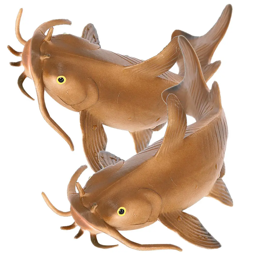 2Pcs Imitation Catfish Home Decoration Educational Fish Figure for Children Nature Exploration Tabletop Artistic Decor Adorable
2Pcs Imitation Catfish Home Decoration Educational Fish Figure for Children Nature Exploration Tabletop Artistic Decor Adorable